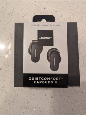 Bose QuietComfort Earbuds II - Black Noise Cancelling Earbuds